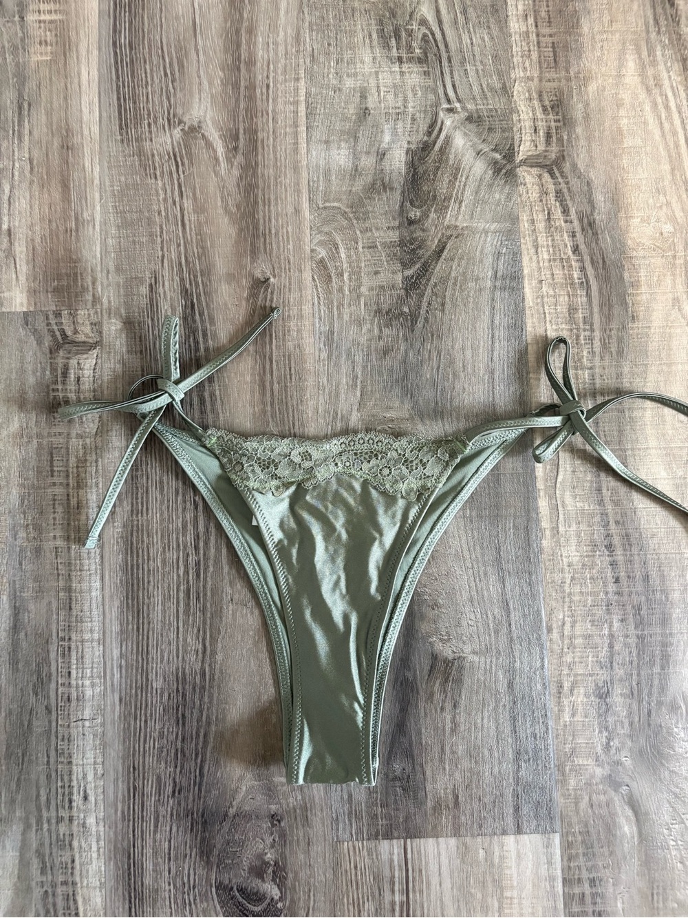 Aerie The Sun-Lover Shine Lace Bikini Bottom